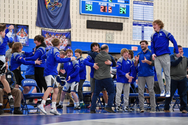 Central Mountain wrestling powers past State College to win D6